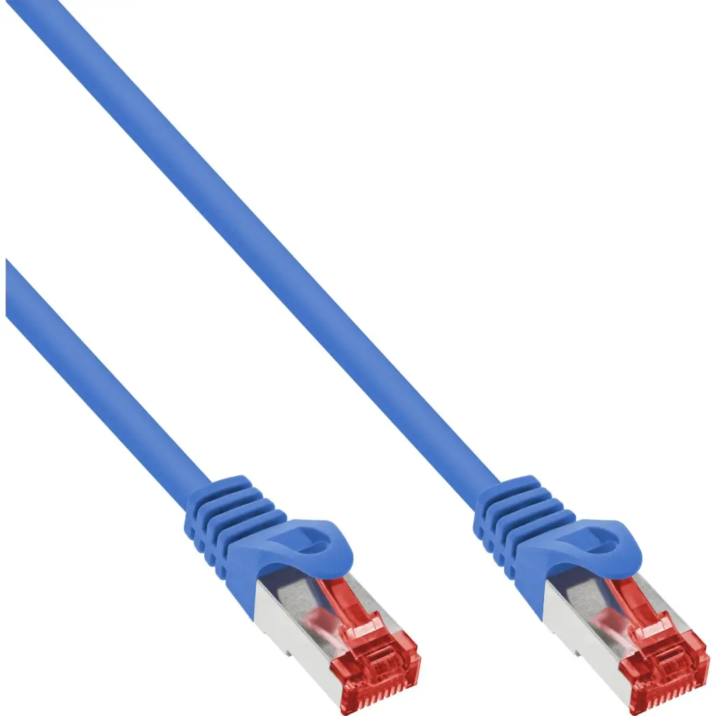 InLine® Patchkabel, S/FTP (PiMf), Cat.6, 250MHz, PVC, Kupfer