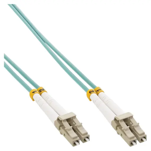 InLine® LWL Duplex Kabel, LC/LC, 50/125µm, OM3